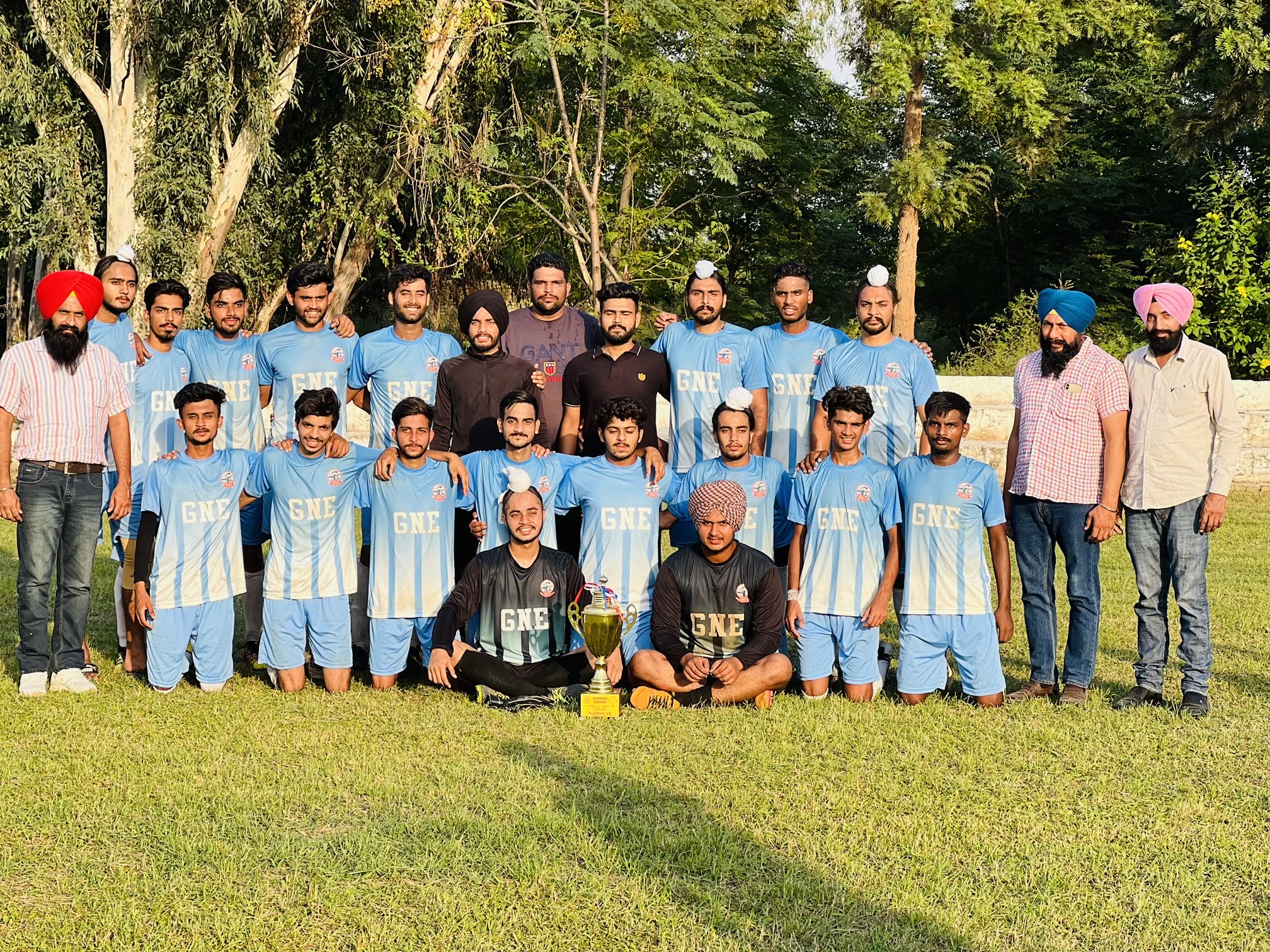 Runner-up Football Men  Team