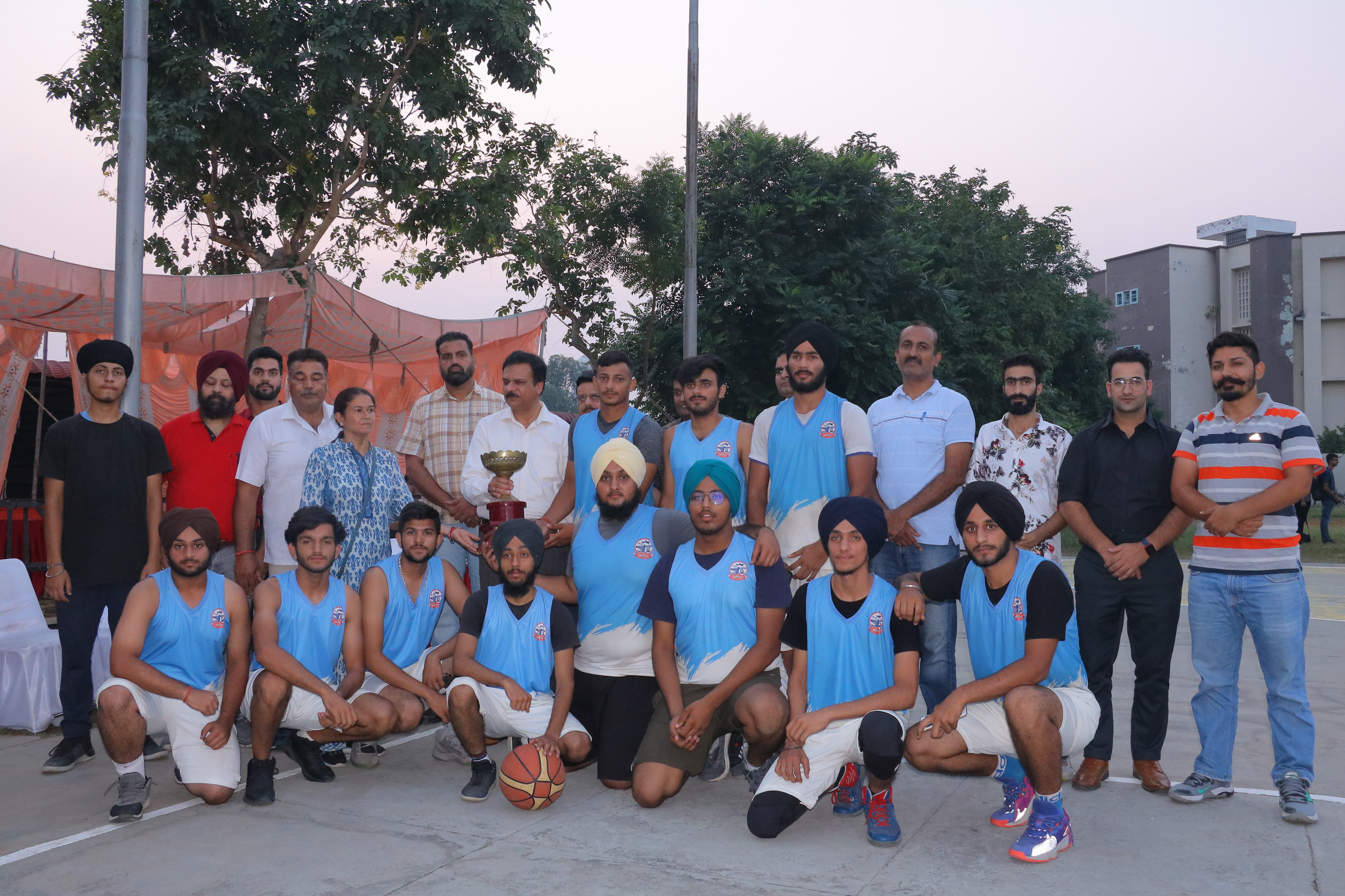 Runner-up Basketball Men  Team