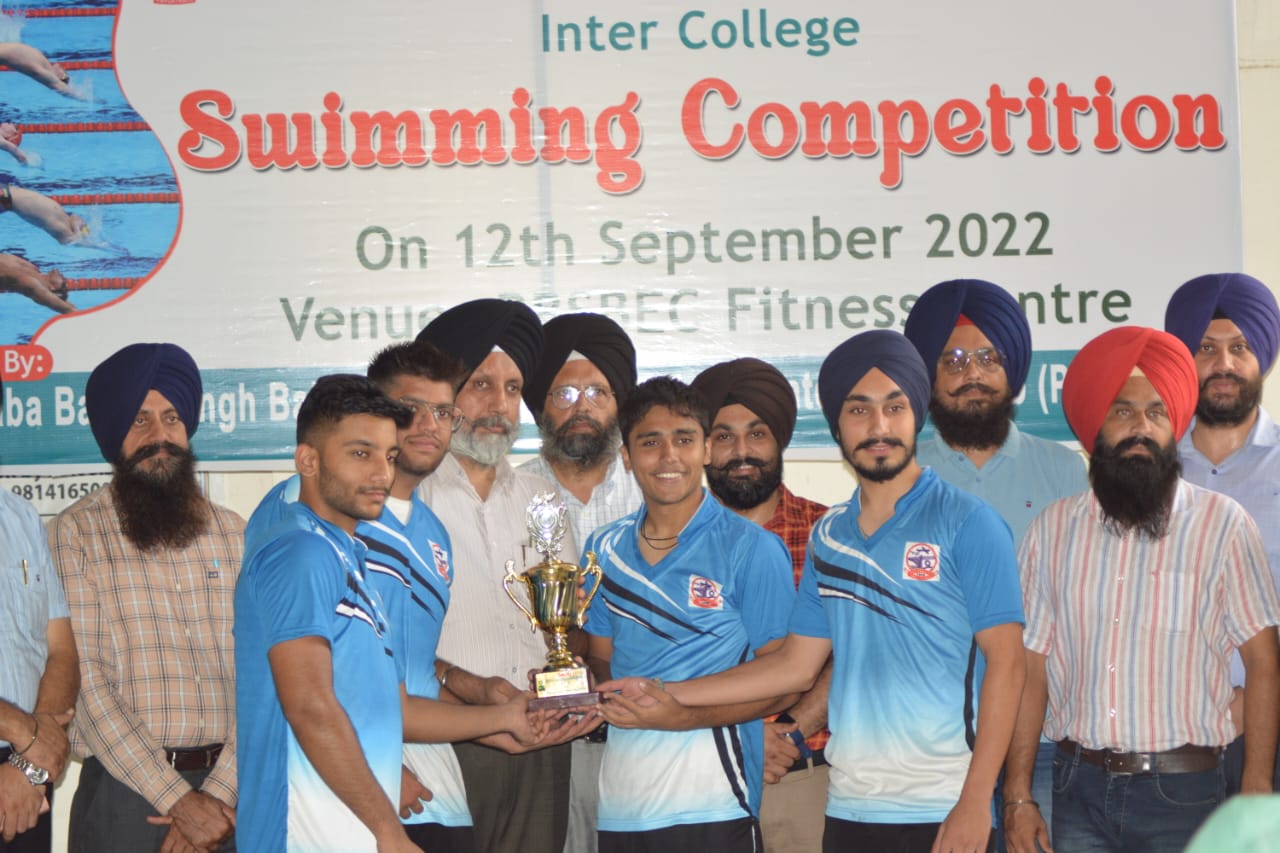 Runner-up Swimming Men  Team