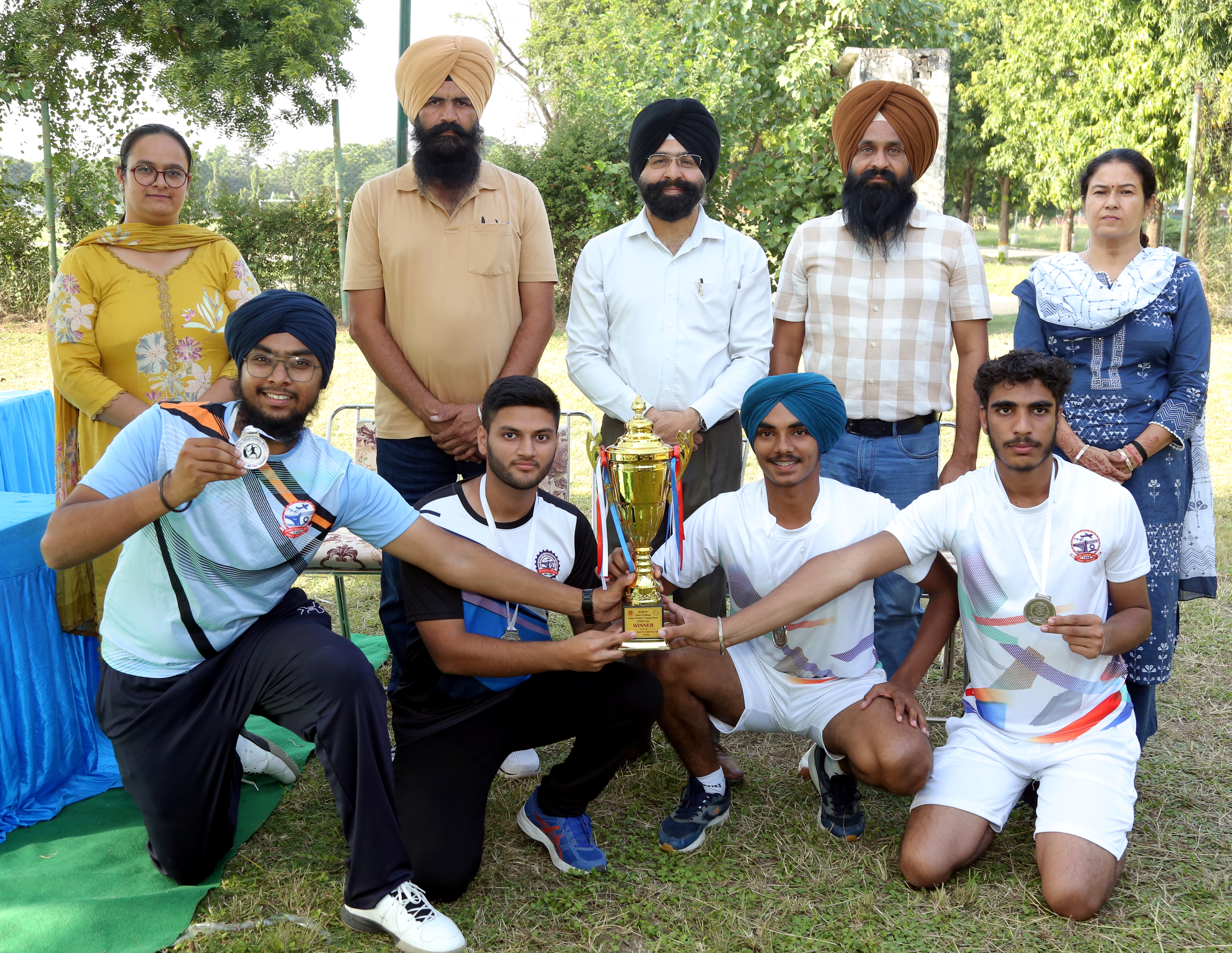Lawn Tennis Boys Runner-up