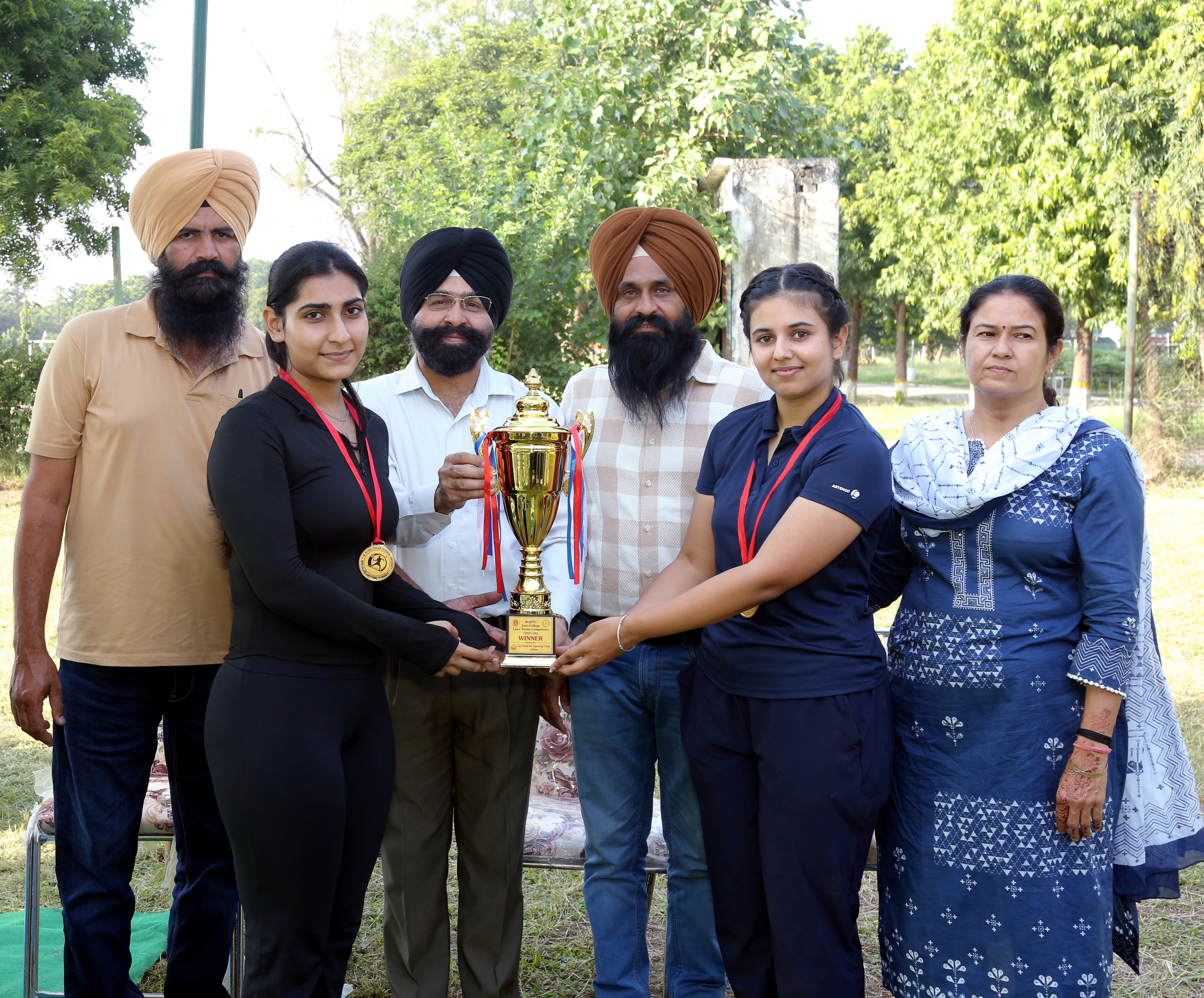 Lawn Tennis Girls Winner