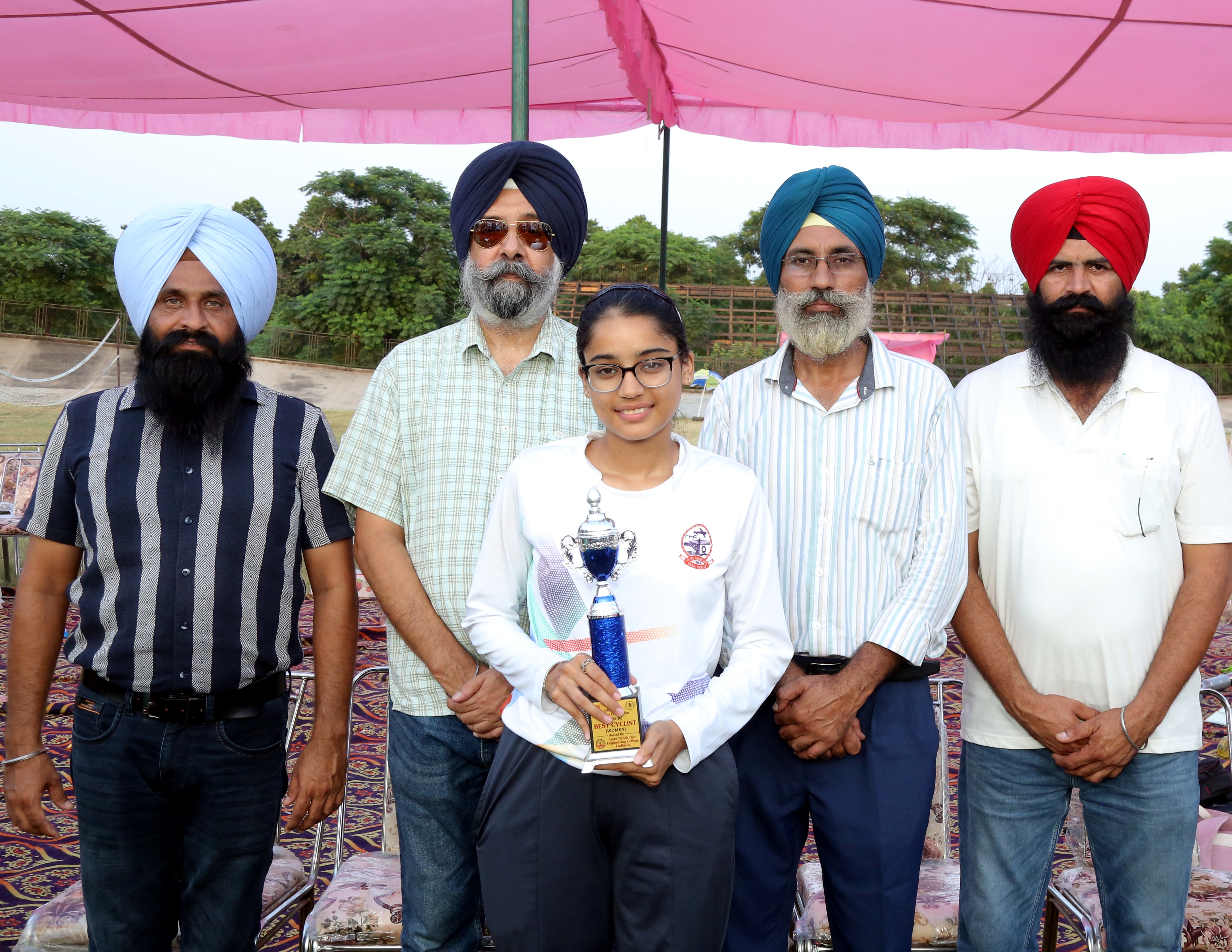 PTU Best Cyclist Maskeenjot Kaur